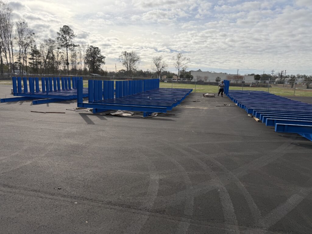 Tallahassee Florida Cantilever Installation Project by Worldwide Rack Solutions