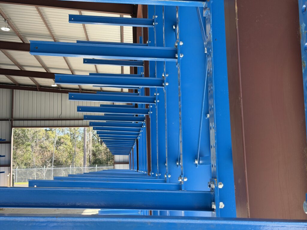 Tallahassee Florida Cantilever Installation Project by Worldwide Rack Solutions